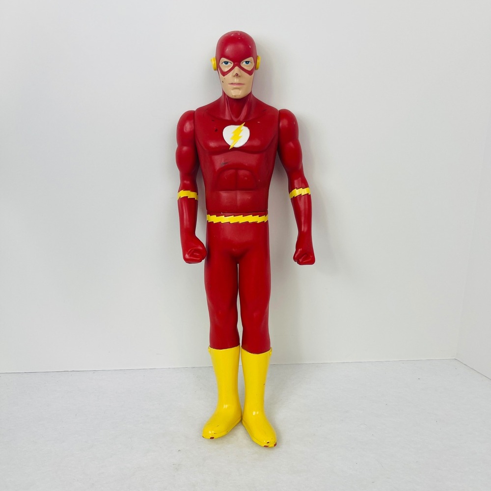 DC Comics The Flash Action Figure 12 Inch Justice League Red Yellow 1999 Good